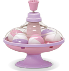 Юла большая с шариками диаметр - 16 см